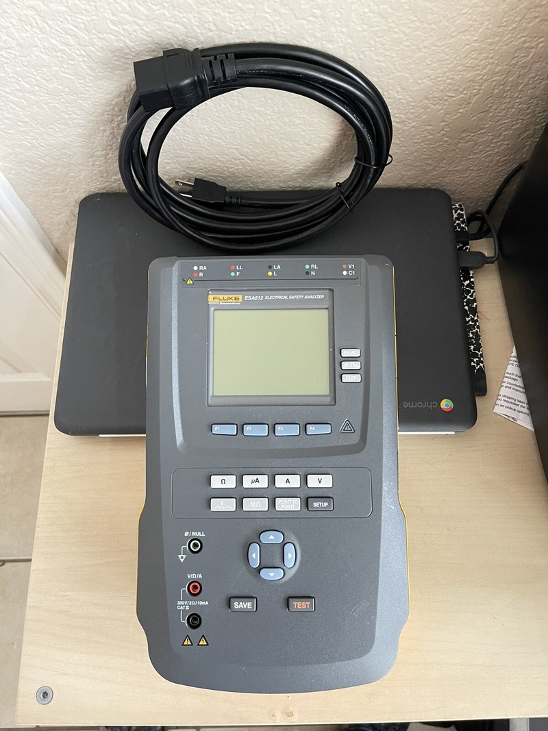 анализатор электробезопасности fluke 612 esa