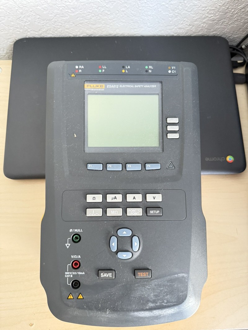 анализатор электробезопасности fluke 612 esa