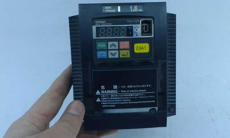 OMRON MX2 Inverter ошибки