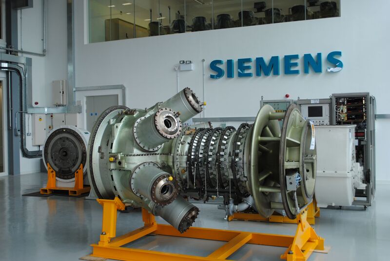 Турбины от немецкого производителя Siemens