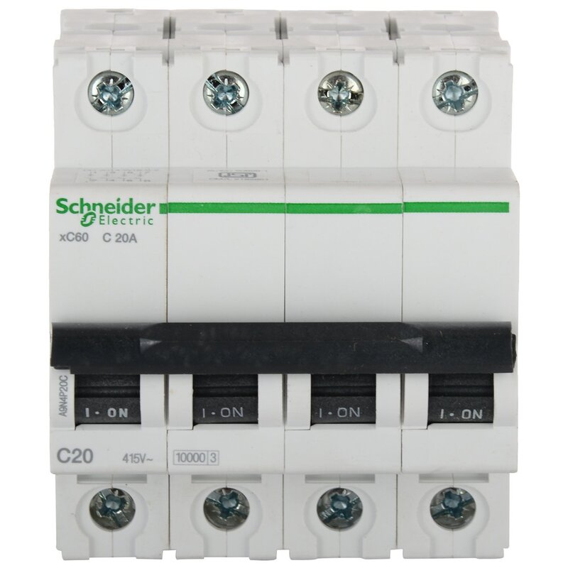 Главные особенности и функции автоматических выключателей 4х Schneider Electric Ik60n C25a