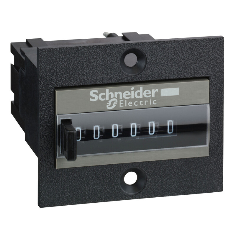 Счетчик импульсов для установки в щит Schneider Electric.