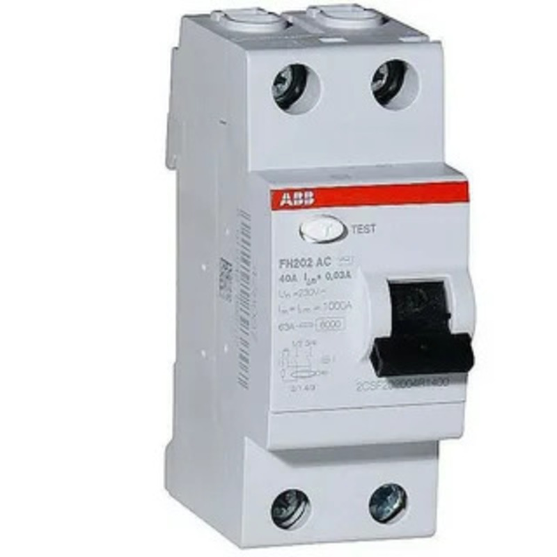 Устройство защитного отключения (УЗО) / Выключатель дифференциального тока (ВДТ) ABB