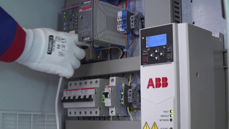 Центральный пункт сигнализации системы защиты от проникновения ABB