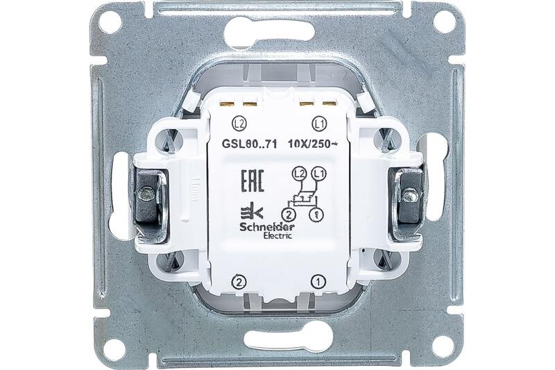 Накладка для выключателей/ диммеров/ жалюзийных переключателей/ таймеров Schneider Electric 