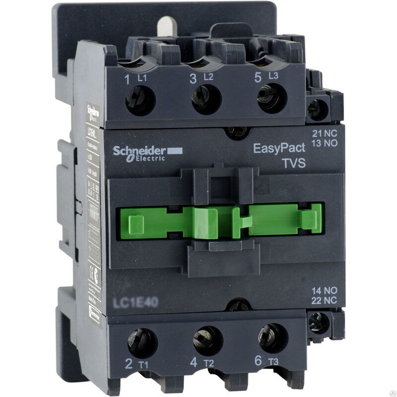 Основные технические отличия контактора lc1e40m5 Schneider Electric