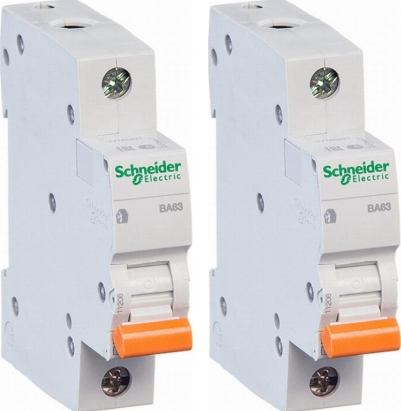 Принцип работы домового автоматического выключателя Schneider Electric