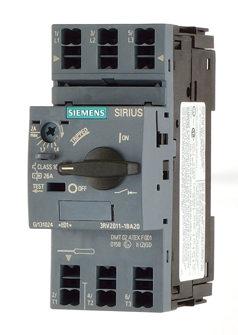 Siemens 3rv2011 1fa20: Функции и применение