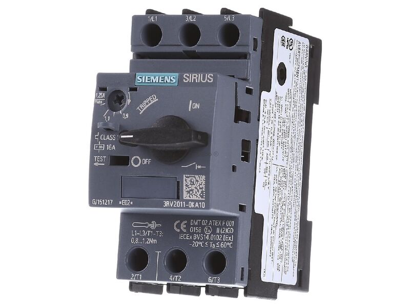 Описание и Функции Siemens 3rv2011 4aa10