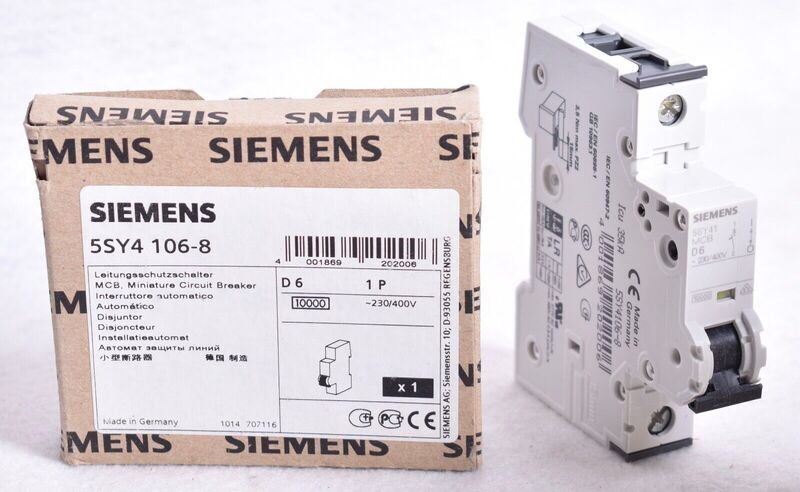 Заказ выключателей Siemens