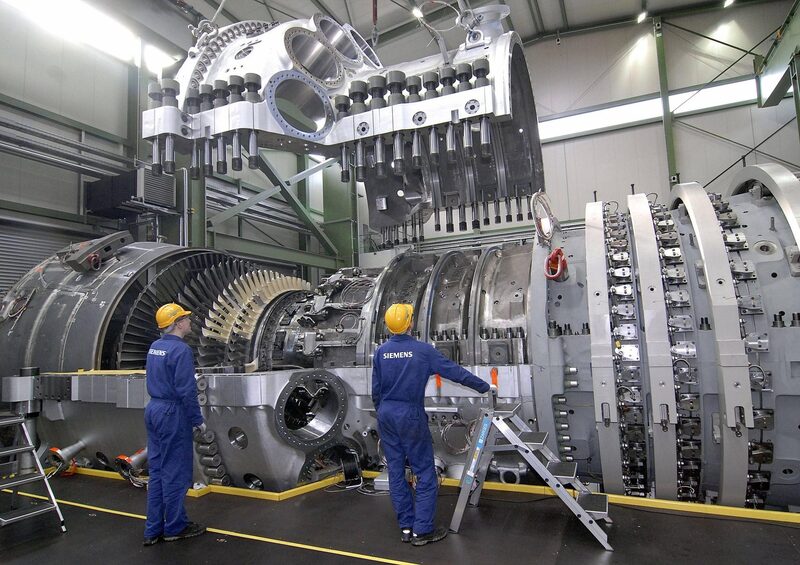 Заказ промышленных газовых турбин SGT 400 Siemens