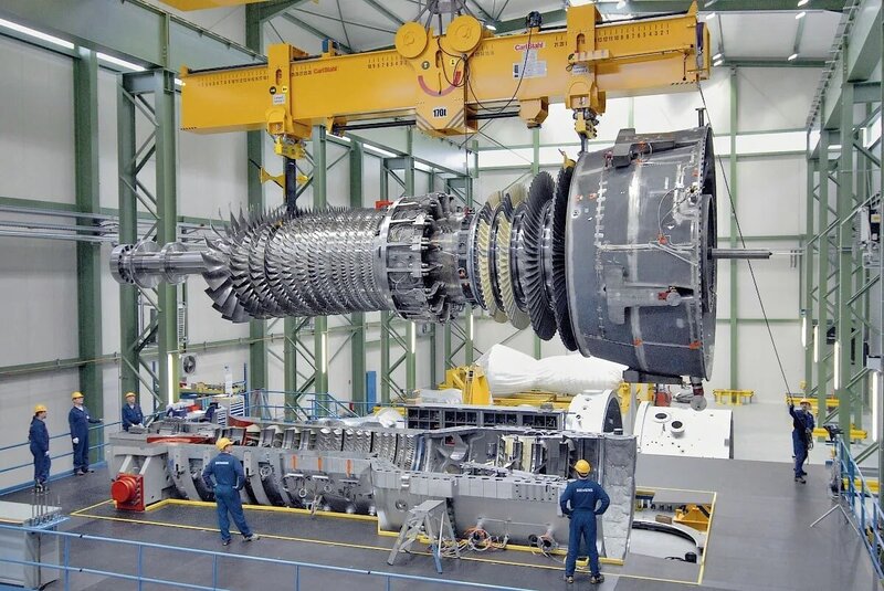 Газовые турбины SGT 400 Siemens для промышленности