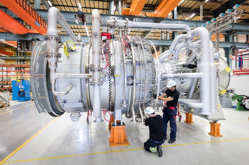 Промышленные газовые турбины SGT 400 Siemens в наличии