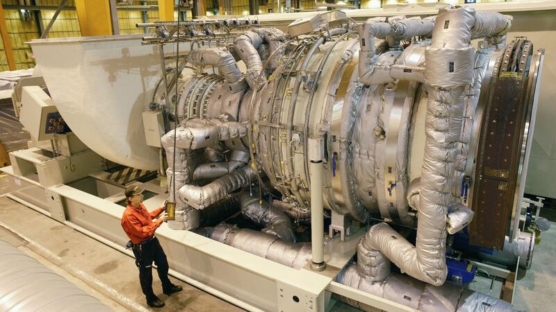 Промышленные газовые турбины SGT 400 Siemens в Новосибирске