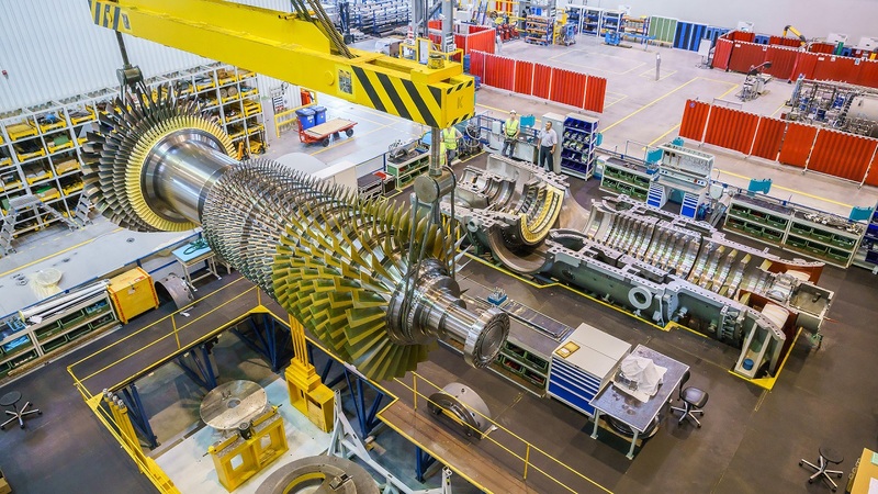 Заказ и применение промышленных турбин Siemens