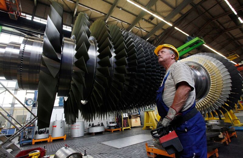 покупка промышленных турбин Siemens под заказ