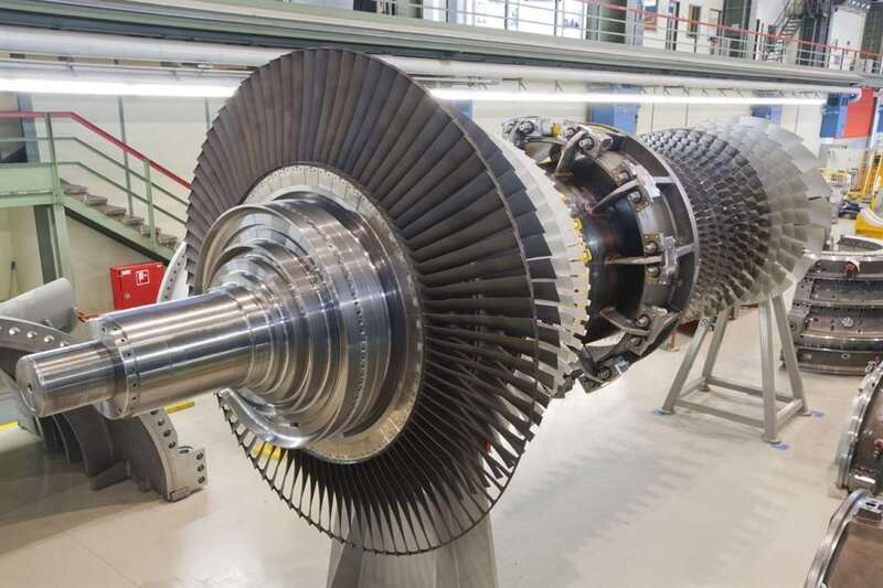Технические характеристики промышленных турбин Siemens