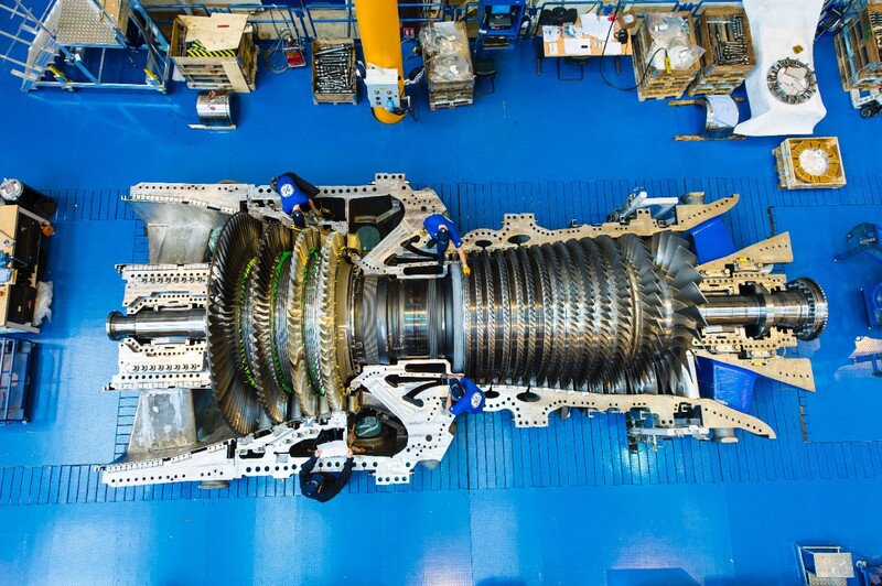 Продажа и эксплуатация промышленных турбин Siemens