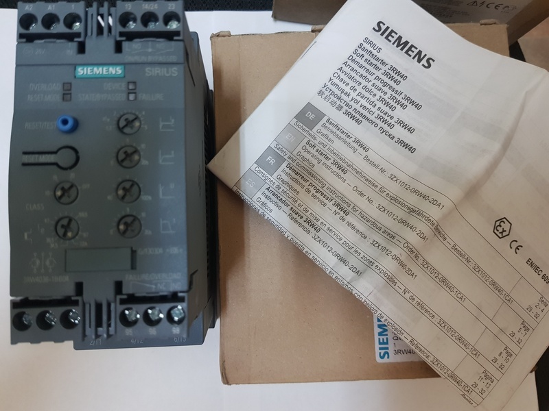Устройства плавного пуска Siemens