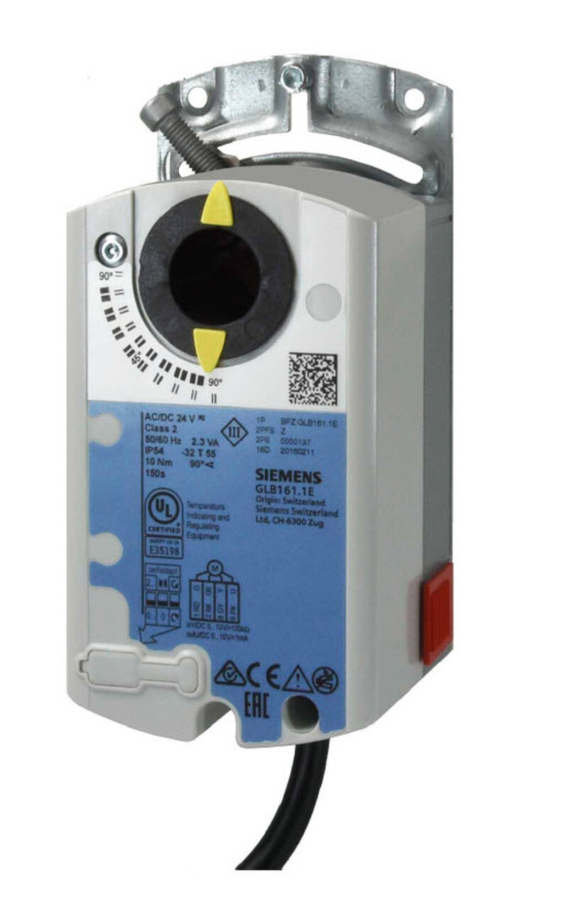 Siemens GLB361.1E: эффективное управление воздушной заслонкой