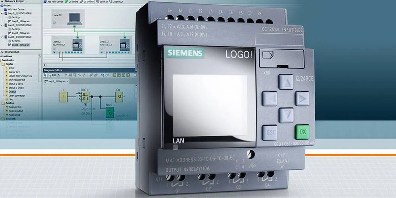 Обзор логического модуля Siemens Logo 8.3