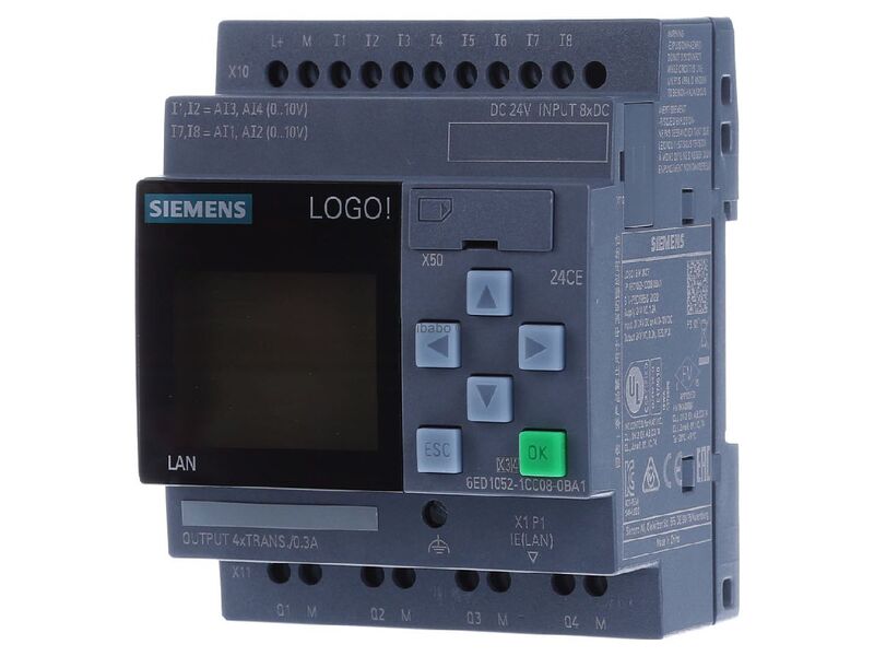 Преимущества логического модуля Siemens Logo 8 с поддержкой Modbus