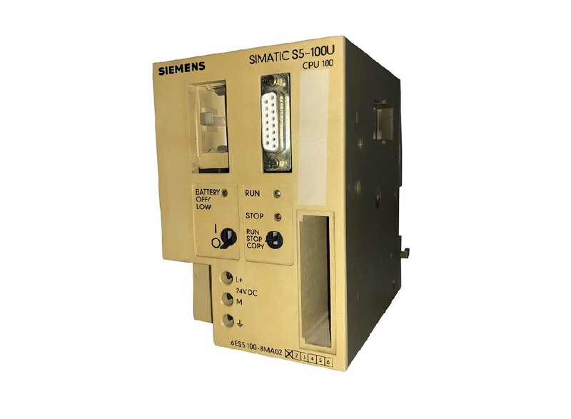 Siemens S5 100U: надежный и эффективный контроллер
