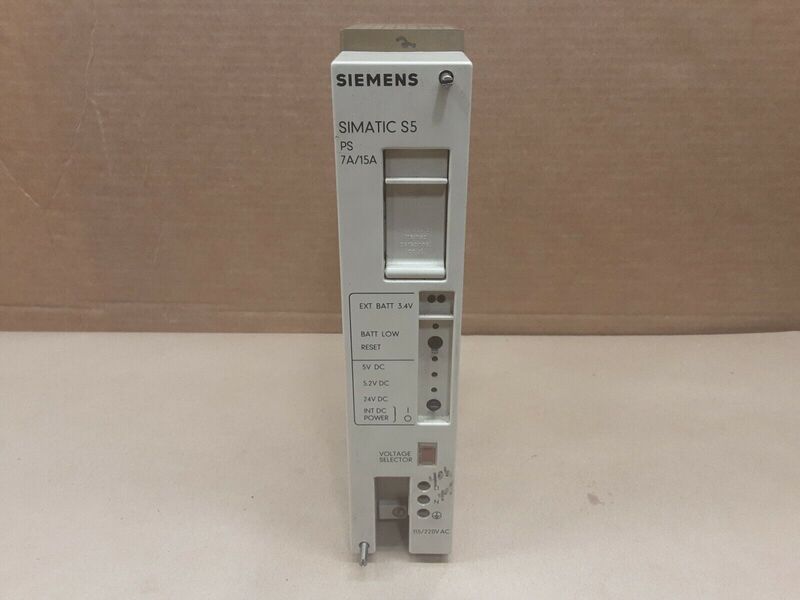 Блок питания Siemens Simatic S5 PS 7A 15A