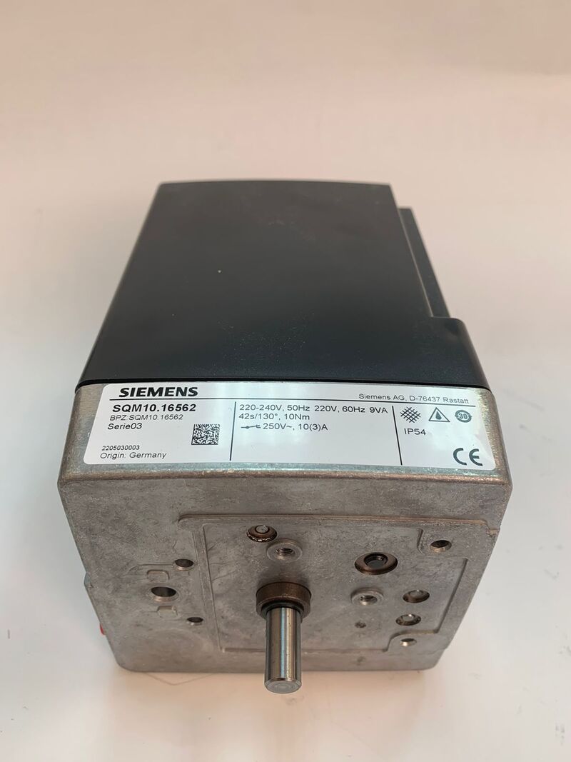 Сервопривод Siemens SQM10.16562 Сервопривод Siemens SQM10.16562