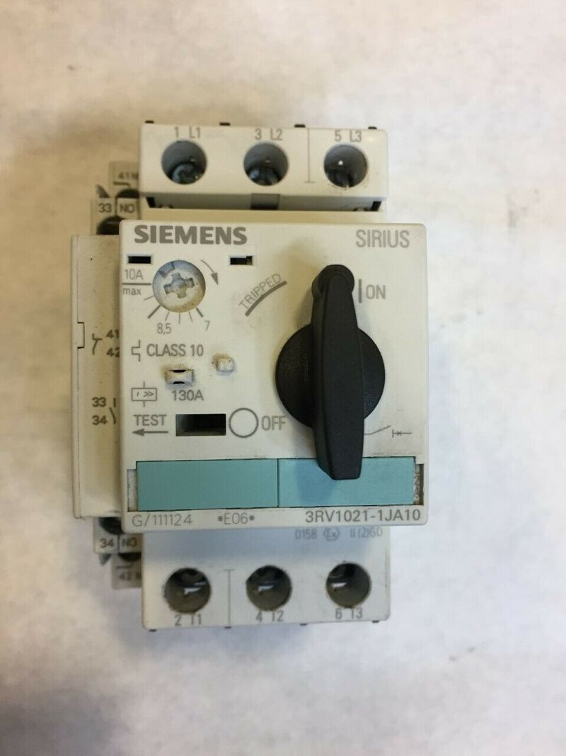 Siemens серии Sirius 3RV1021