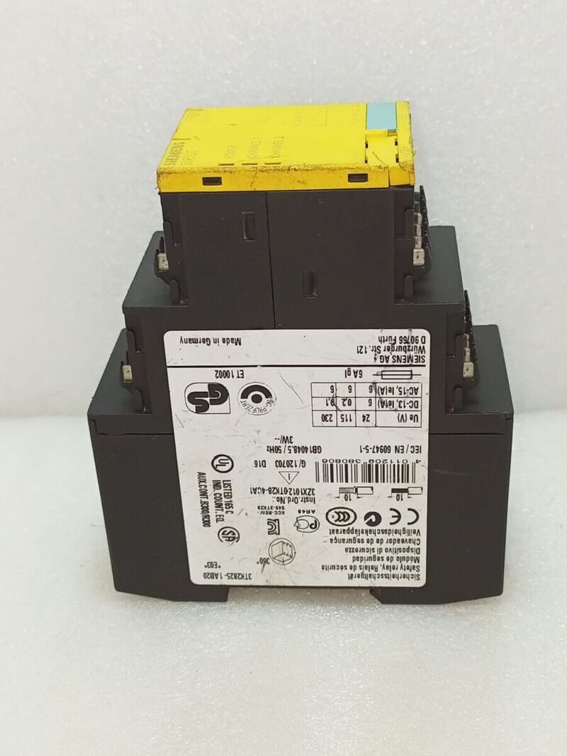 Приобретение реле безопасности Siemens Sirius 3TK28