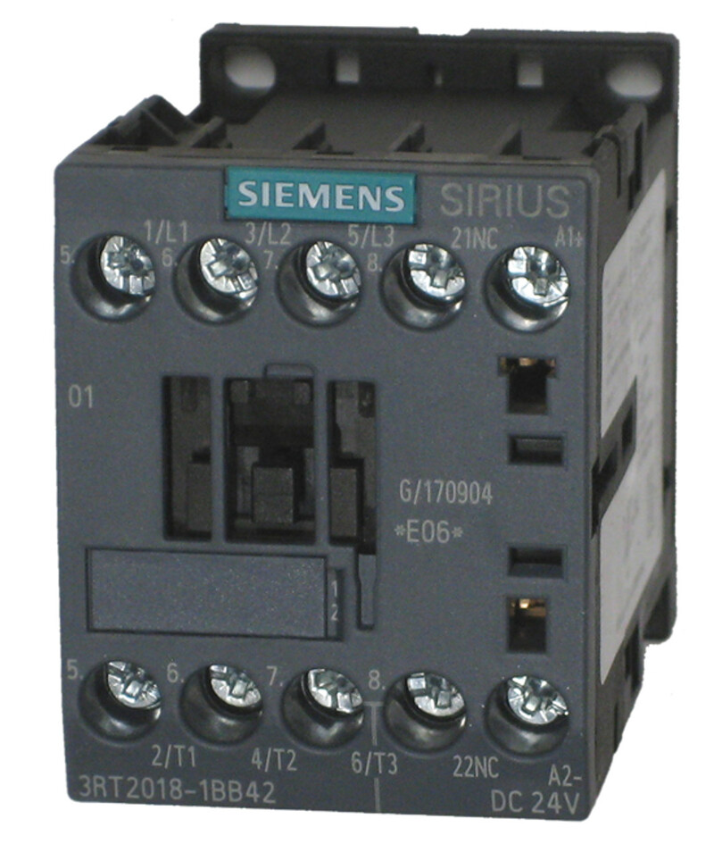 Контактор Siemens 3RT2018-1BB42