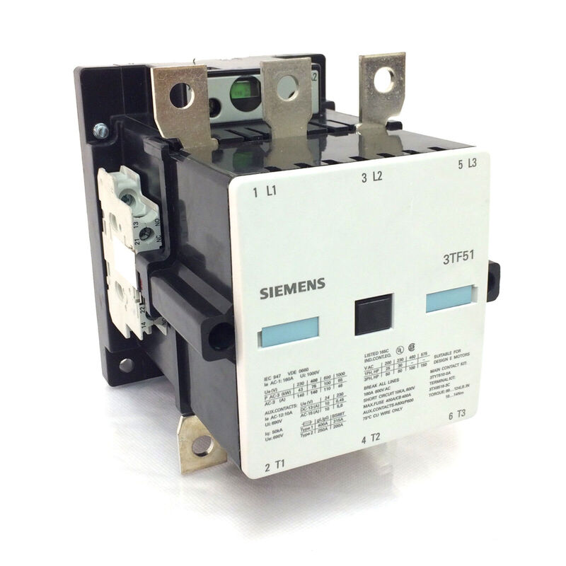 Контактор Siemens 3TF51