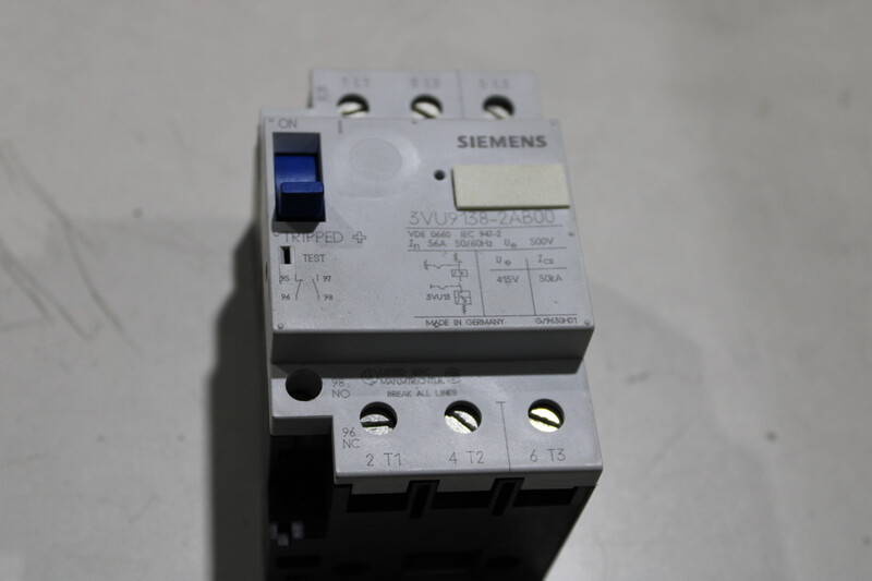 Особенности монтажа Siemens 3VU9138-2AB00