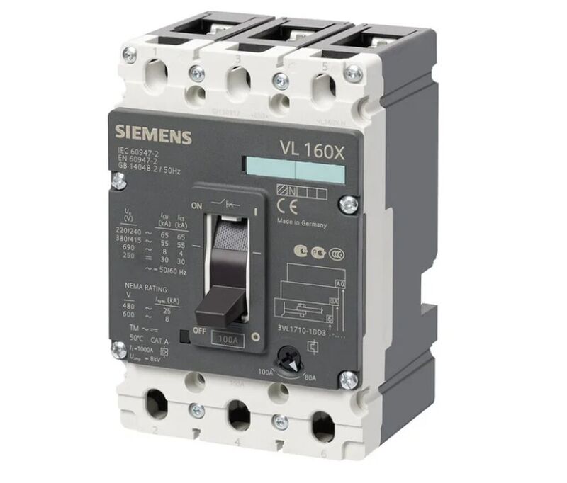 Автоматический выключатель Siemens VL250 Автоматический выключатель Siemens VL250