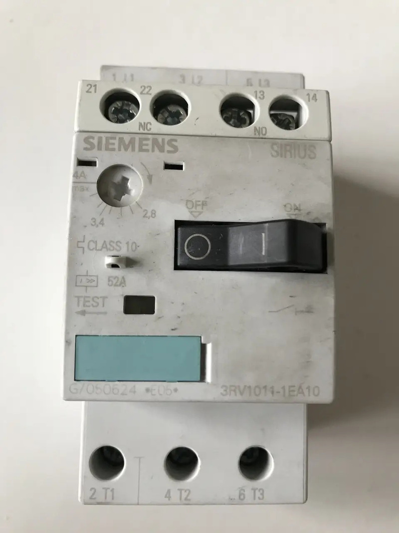 Siemens 3RV1011-0EA10 для защиты электродвигателя 3RV1021 и 3RV1011-0EA10 Siemens 3RV1011-0EA10 для защиты электродвигателя 3RV1021 и 3RV1011-0EA10