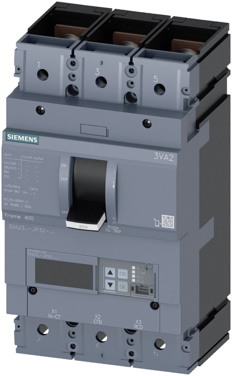 Автоматические выключатели Siemens серии 3VA2 Автоматические выключатели Siemens серии 3VA2