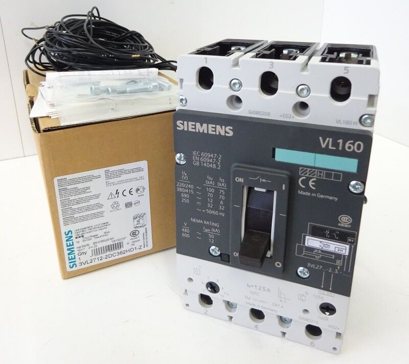 Автоматический выключатель Siemens VL160