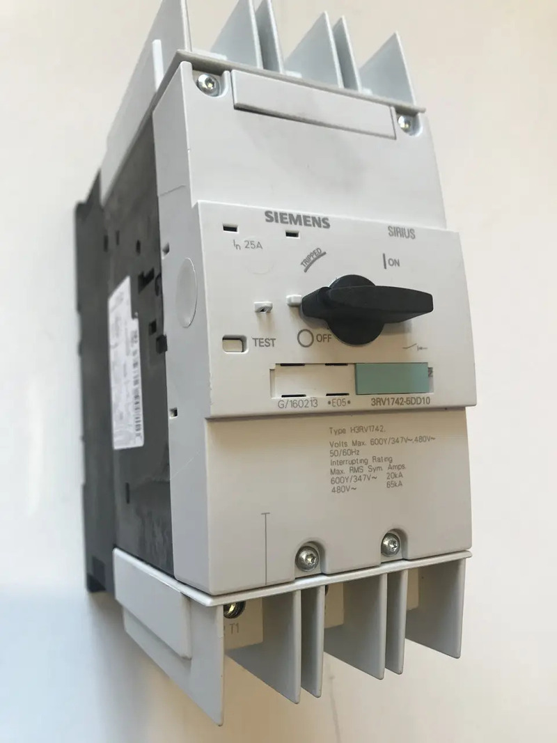Эксплуатация автоматического выключателя Siemens