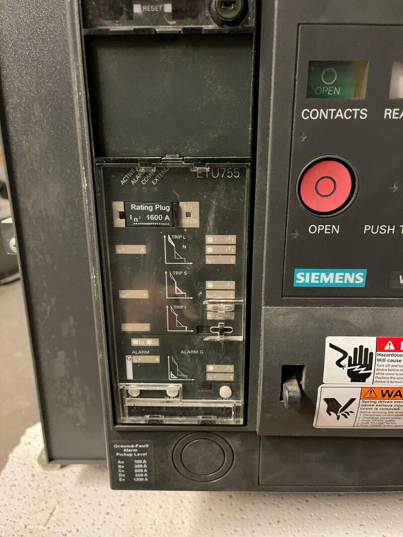 автоматический выключатель Siemens 1600 А