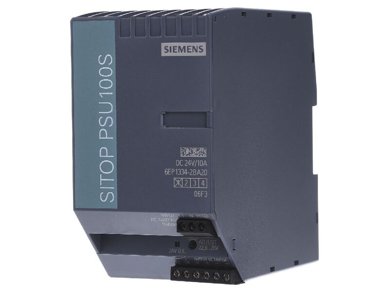 Применение блока питания Siemens 380 24