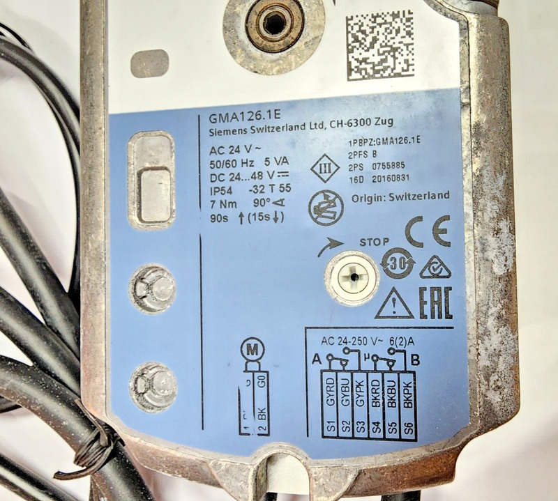 Приобретайте привод GMA 126.1 E от Siemens - в наличии на складе!