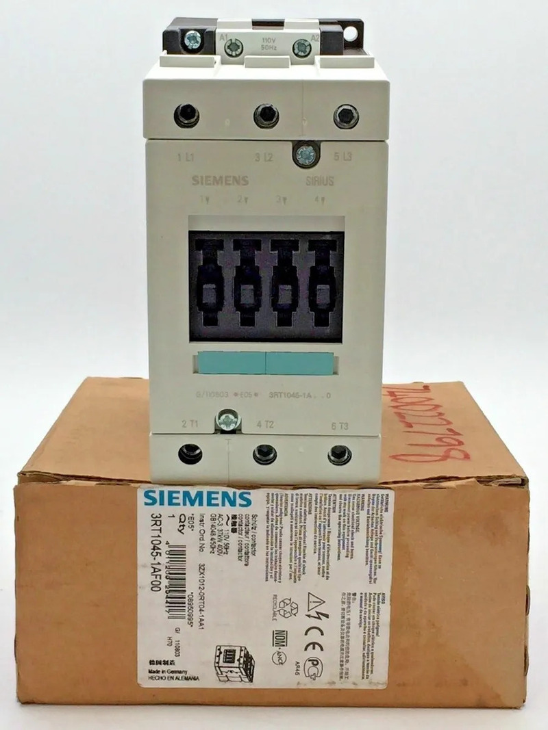 Контактор Siemens 3RT1045