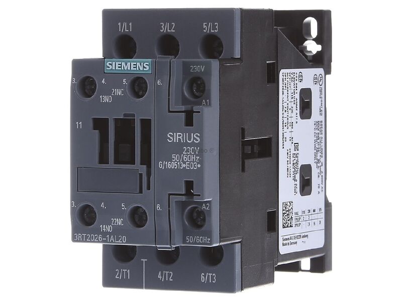 Контактор Siemens 3RT2026-1AL20 25A