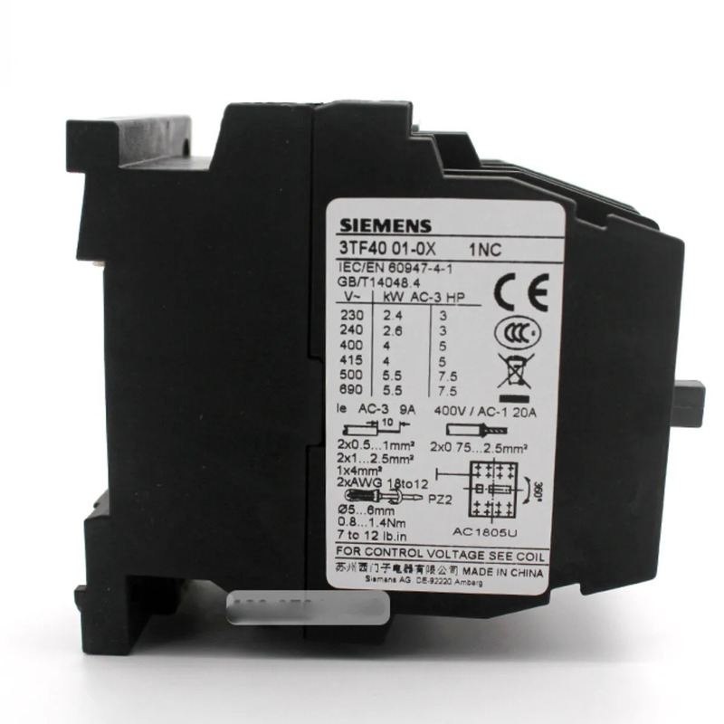 Контактор Siemens 3TF40 10-0x
