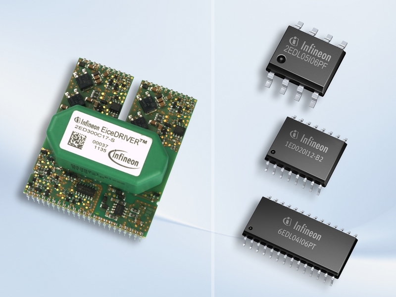 Драйверы MOSFET и IGBT Infineon