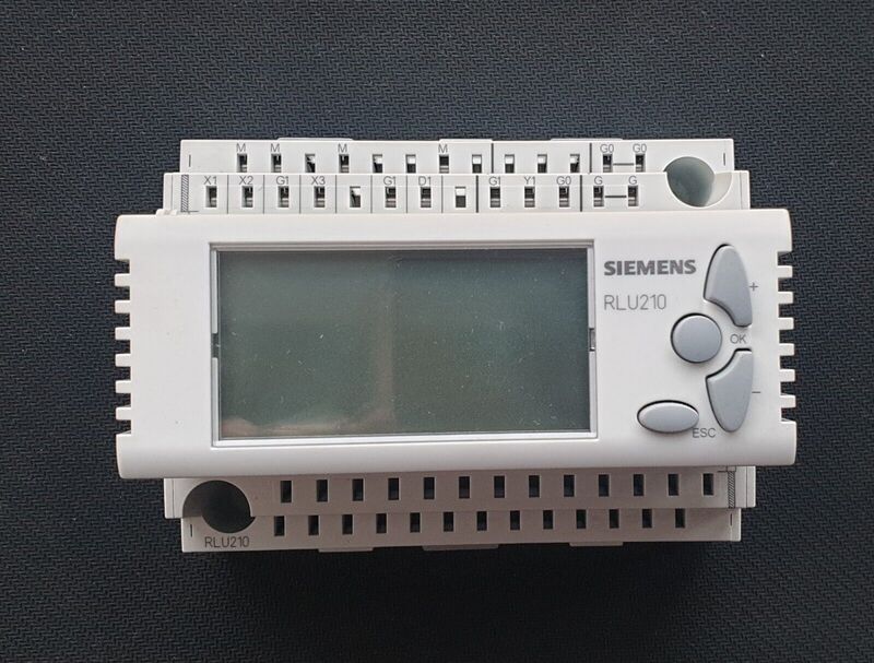Инструкция по эксплуатации контроллера Siemens RLU210