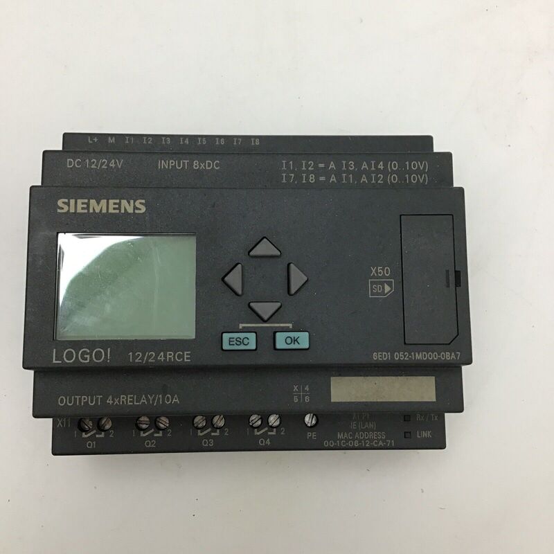 Логические модули Siemens LOGO! 6ED1052-1MD00-0BA3