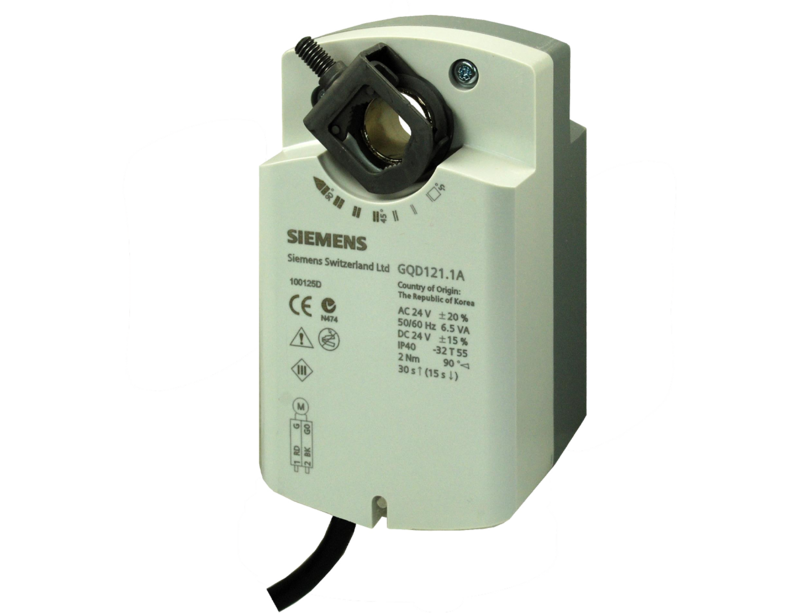 Привод воздушной заслонки Siemens GQD321.1A
