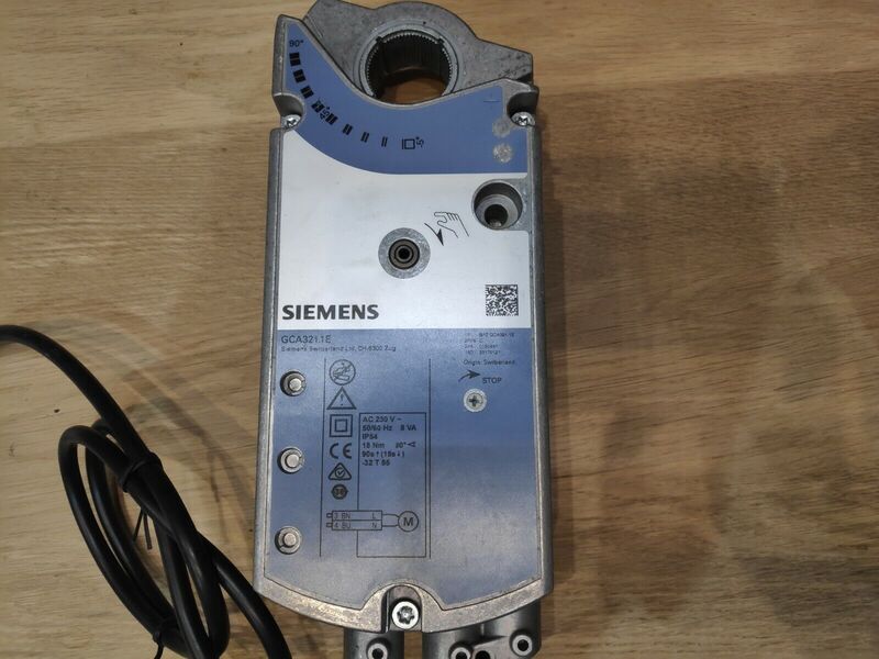 Привод Siemens GCA321.1E AC 230V Привод Siemens GCA321.1E AC 230V
